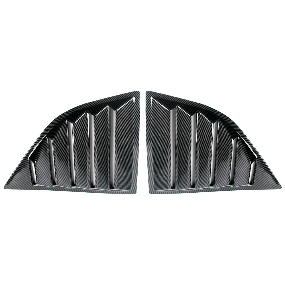2008-2023 Dodge Challenger XE V2 Style Side Window Louver Scoop PP