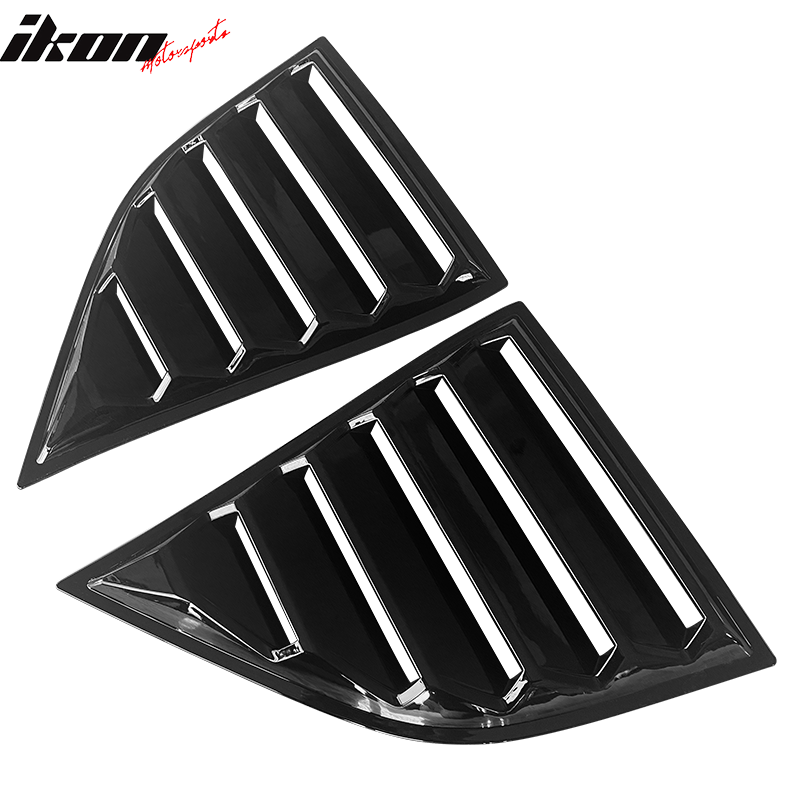 2008-2023 Dodge Challenger XE V4 Side Window Louvers PP