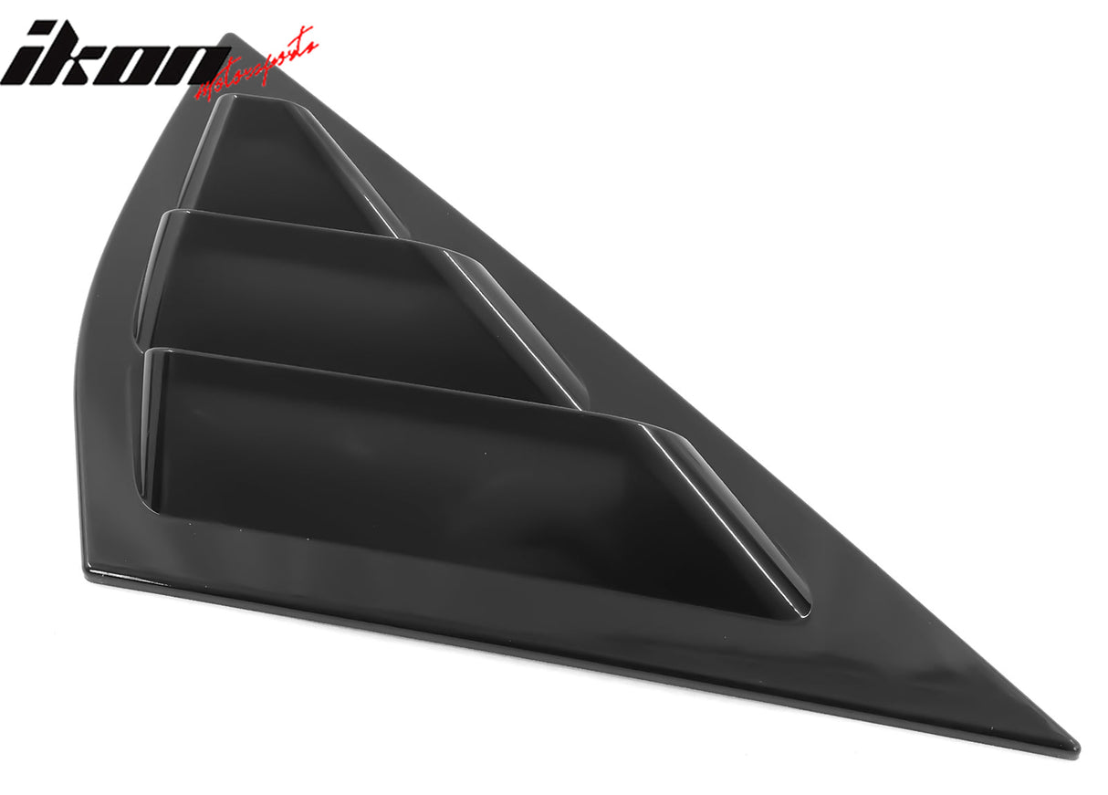 2021-2023 Ford Mustang Mach-E Window Louvers 3 Vent PC Painted