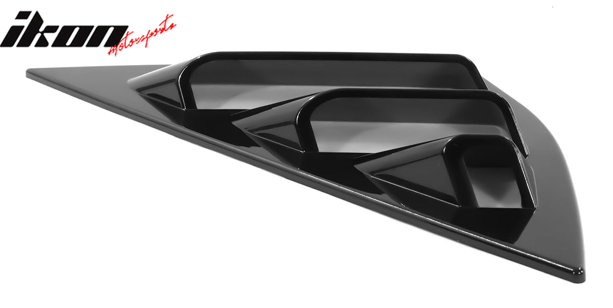 2021-2023 Ford Mustang Mach-E Window Louvers 3 Vent PC Painted