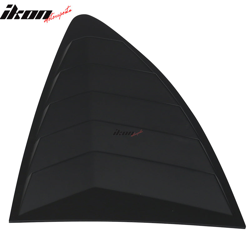 2013-2020 Subaru BRZ IKON Style Rear Window Louver Guard ABS