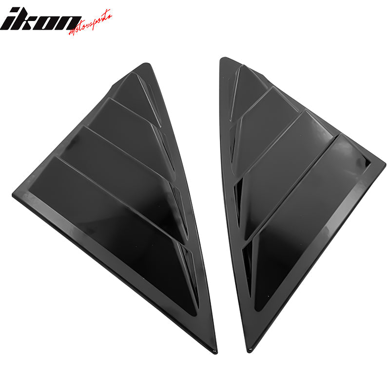 2022-2025 Honda Civic 11th Gen Sedan PC IKON Style 2PCS Window Louver