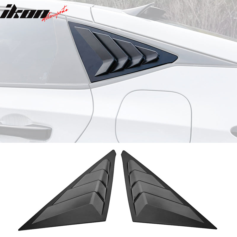 2020-2023 Honda Civic Hatchback 2PCS Side Window Louvers
