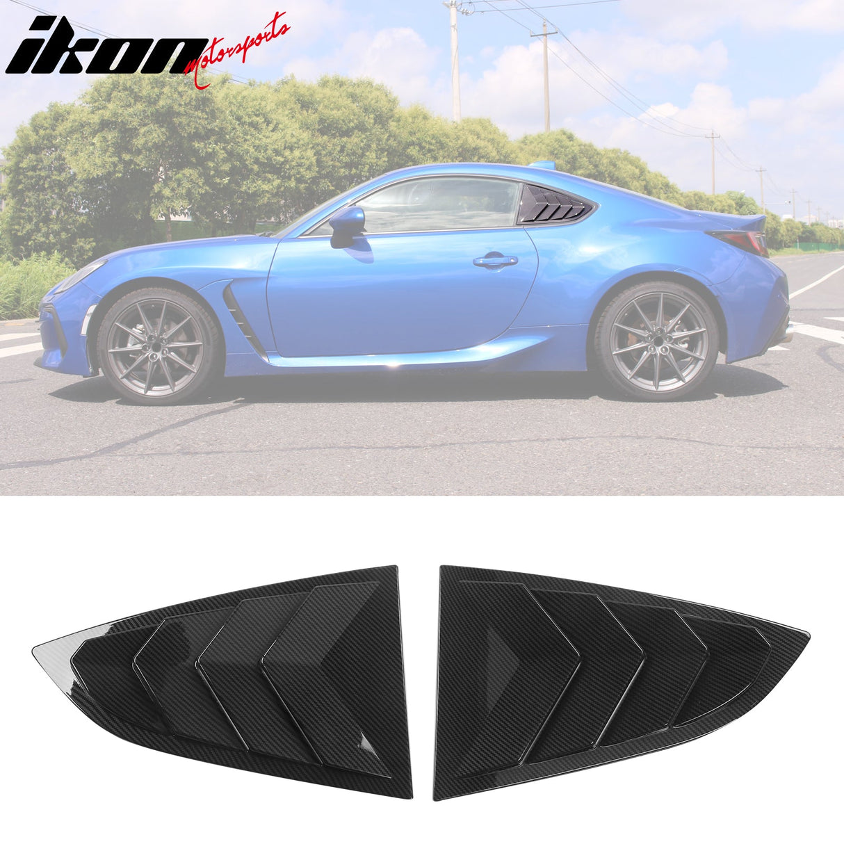 2022-2025 Subaru BRZ Toyota GR86 Side Window Louver