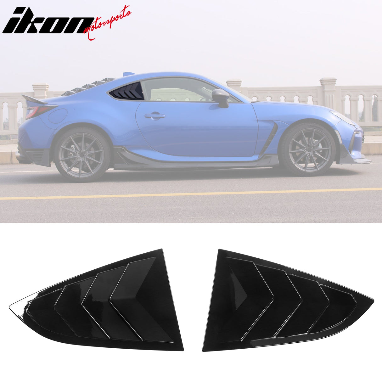 2022-2025 Subaru BRZ Toyota GR86 Side Window Louver