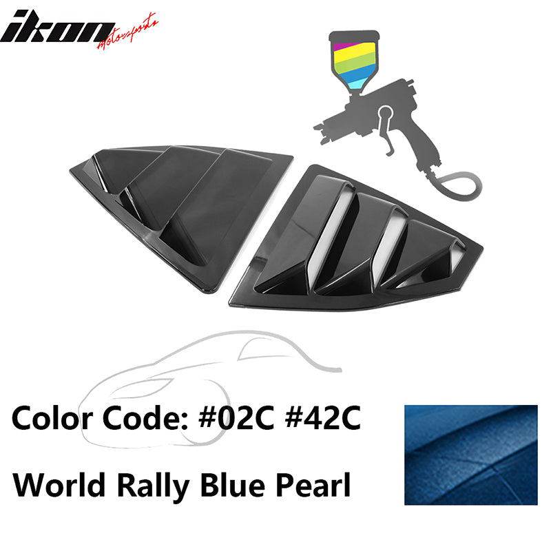 2022-2025 Subaru WRX IKON Window Louver PC