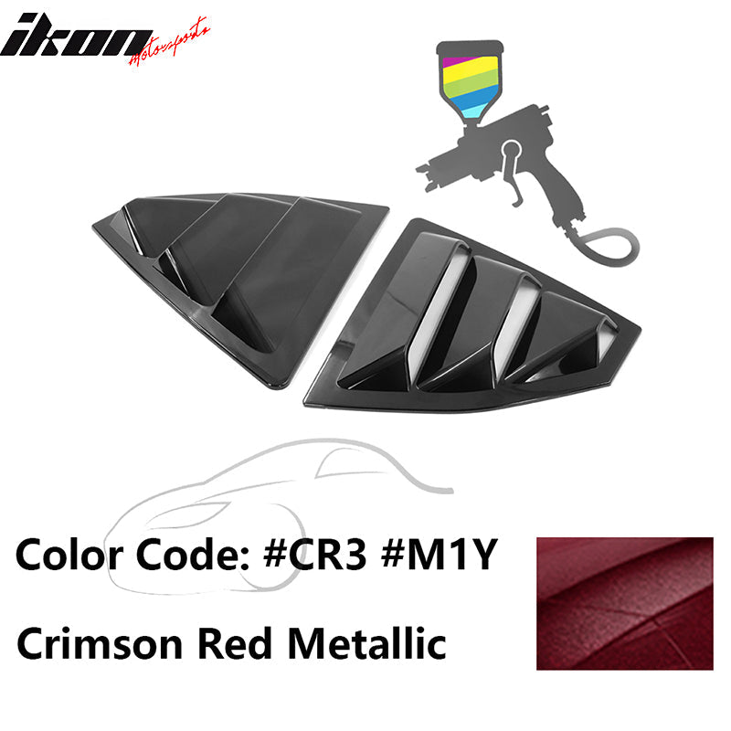 2022-2025 Subaru WRX IKON Window Louver PC