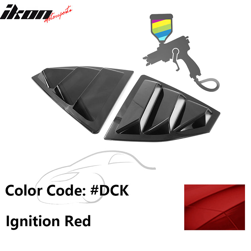2022-2025 Subaru WRX IKON Window Louver PC