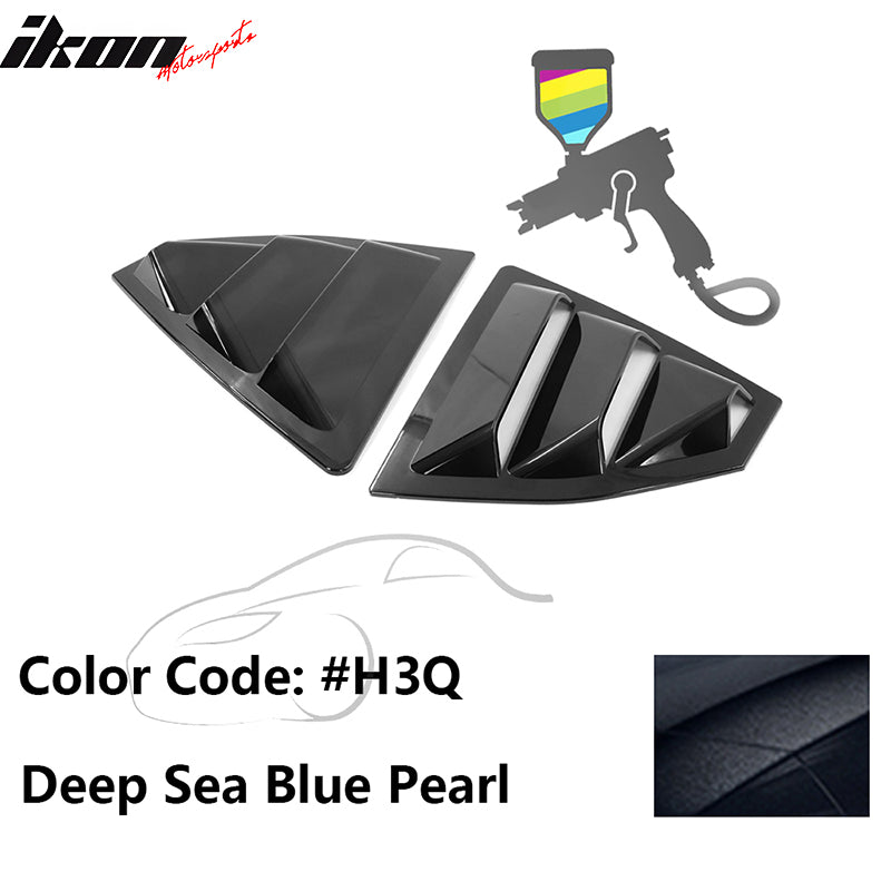 2022-2025 Subaru WRX IKON Window Louver PC