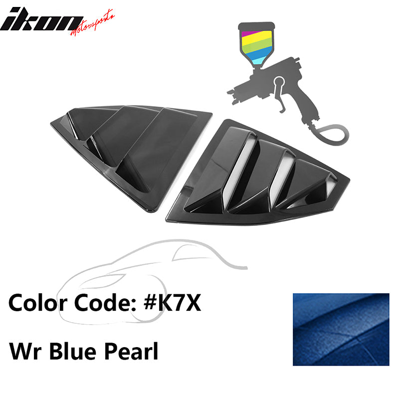 2022-2025 Subaru WRX IKON Window Louver PC