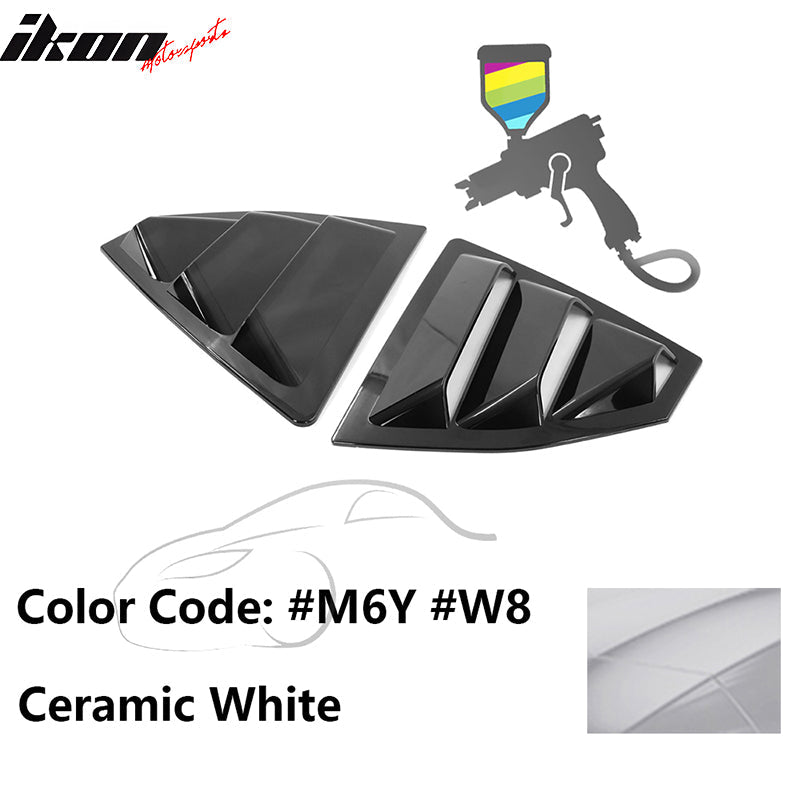 2022-2025 Subaru WRX IKON Window Louver PC