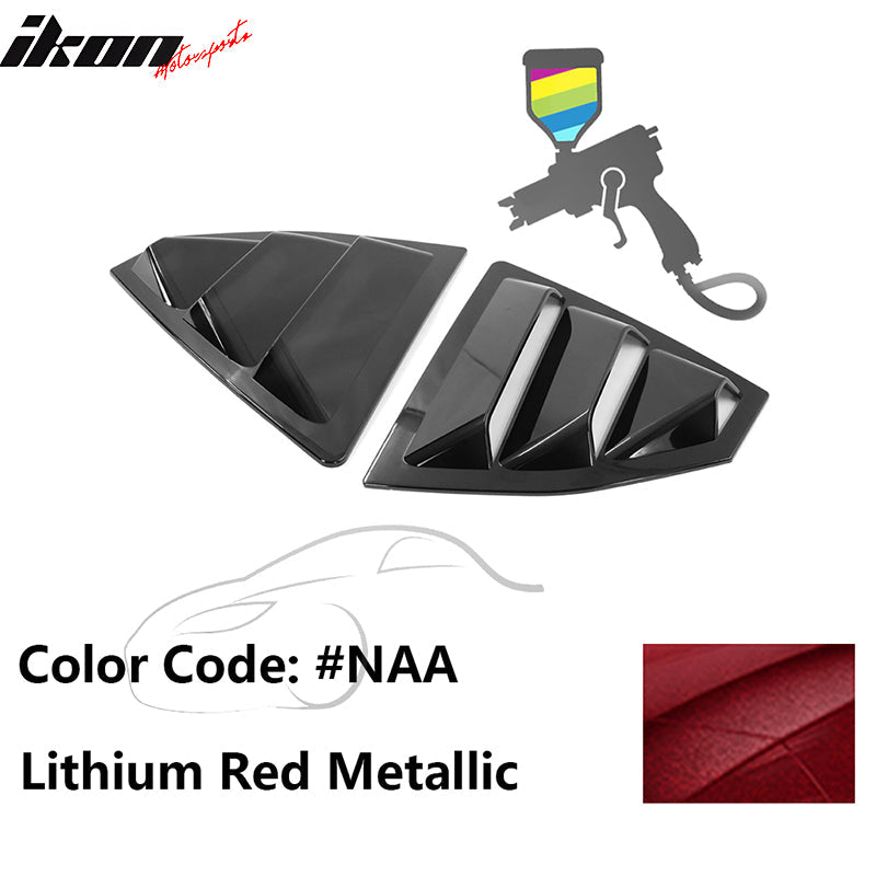 2022-2025 Subaru WRX IKON Window Louver PC