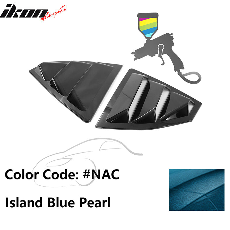 2022-2025 Subaru WRX IKON Window Louver PC