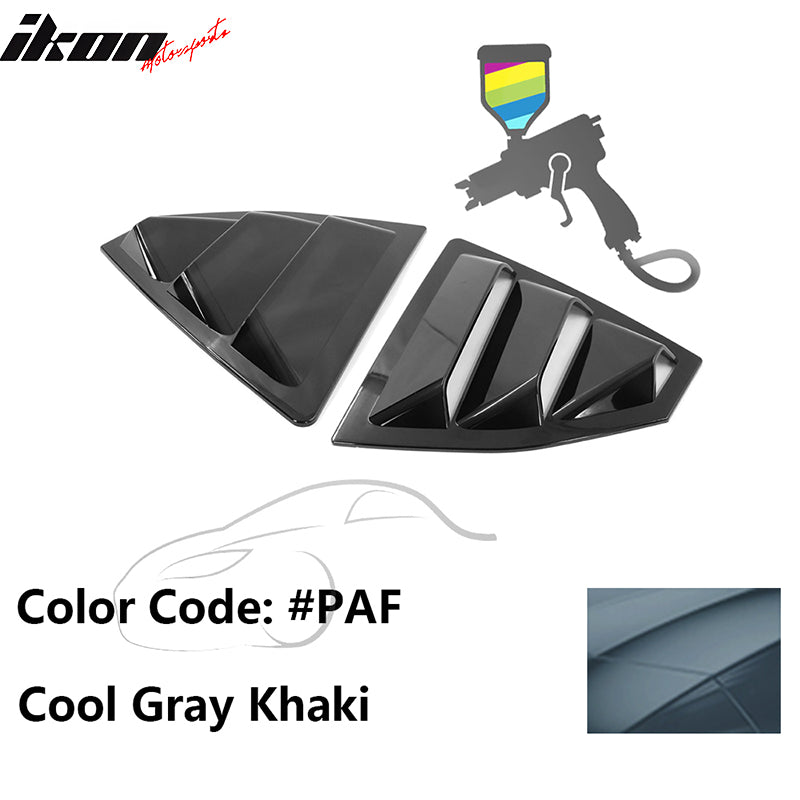 2022-2025 Subaru WRX IKON Window Louver PC