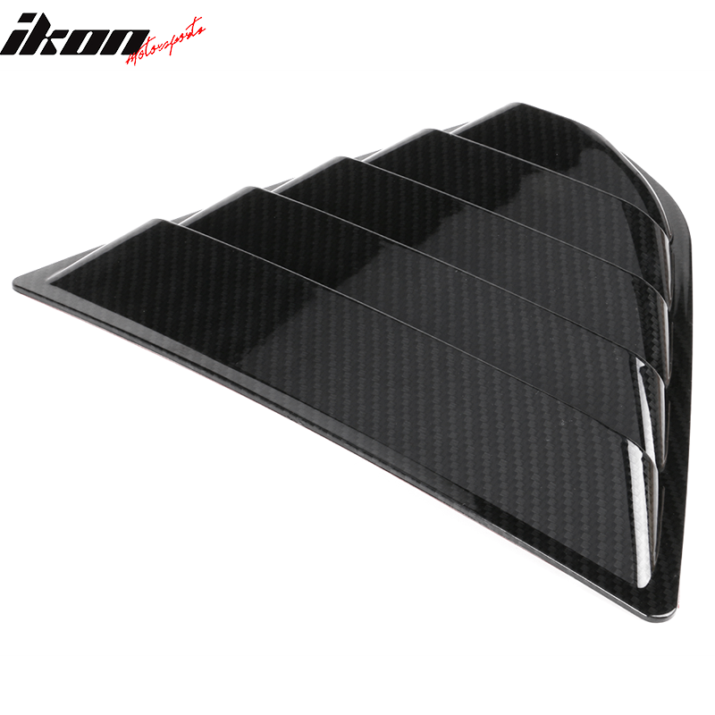 2018-2024 Toyota Camry Carbon Fiber Print Window Scoop