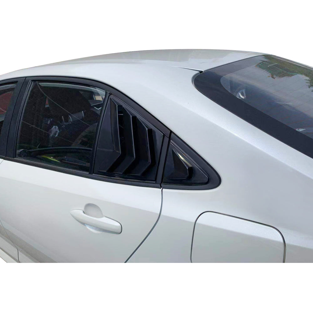 2020-2022 Toyota Corolla IKON Style Side Window Louver Visor Guard ABS