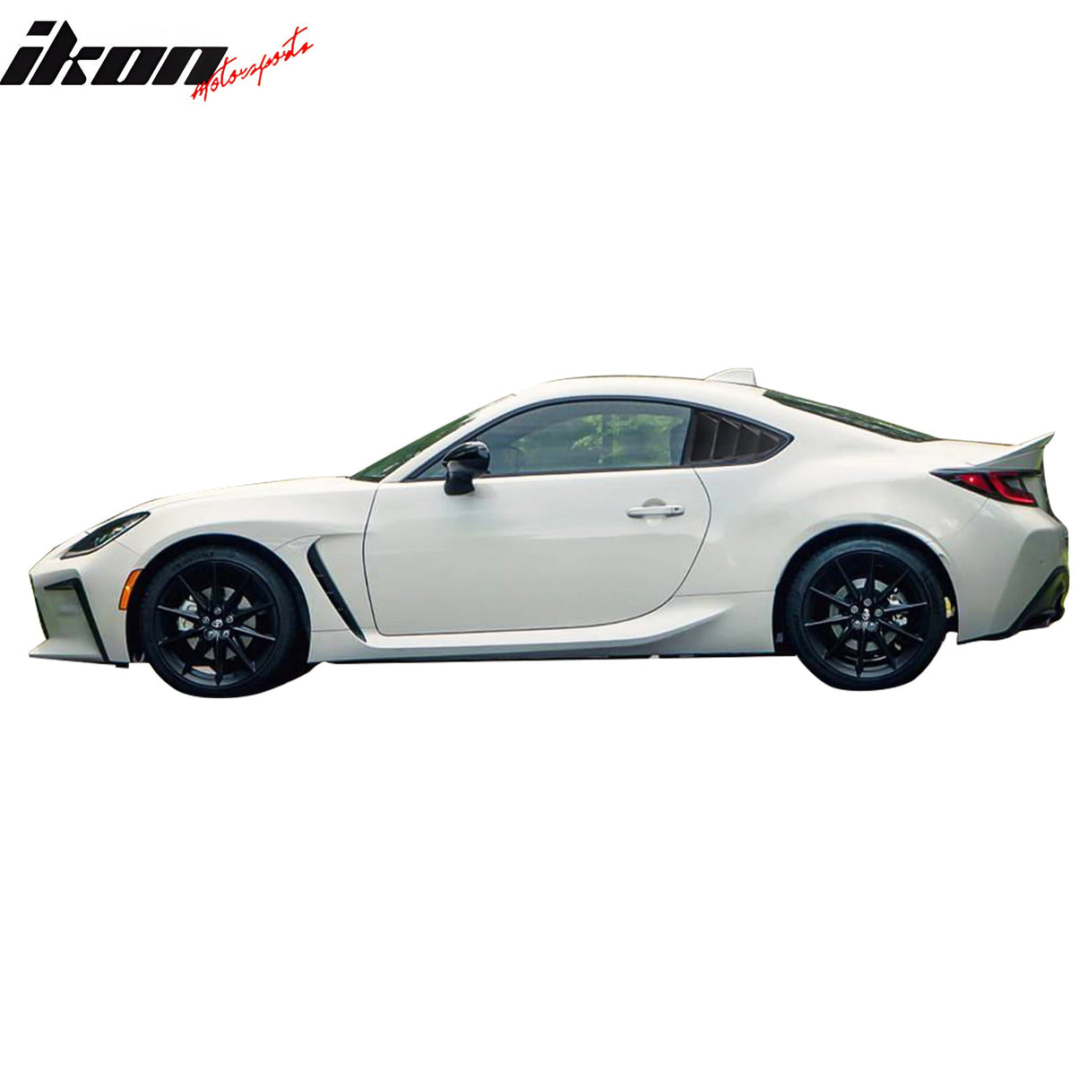 2022-2025 Subaru BRZ Toyota GR86 2DR IKON Style Window Louver PC