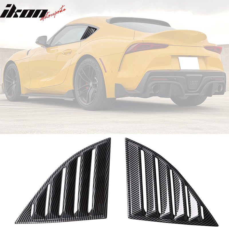 2020-2025 Toyota GR Supra A90 IKON Side Window Louver PP
