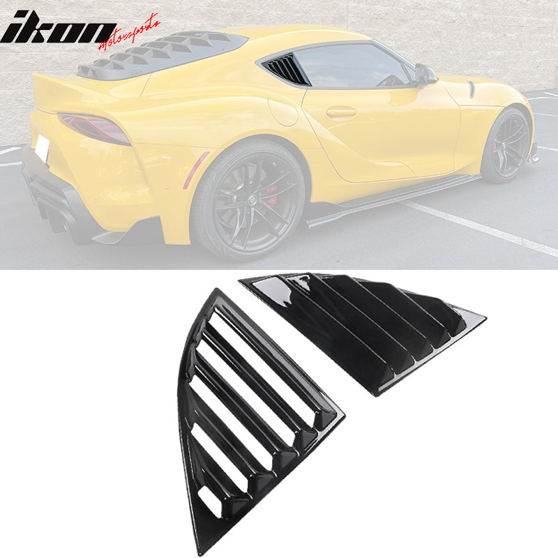 2020-2025 Toyota GR Supra A90 IKON Side Window Louver PP