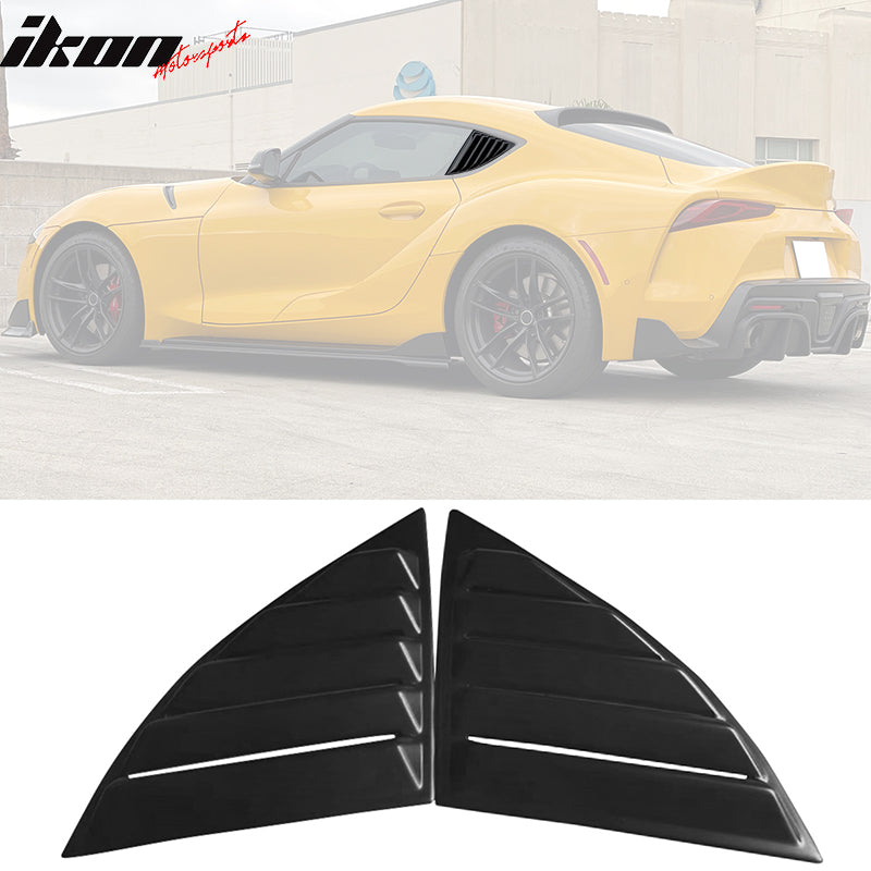 2020-2025 Toyota GR Supra A90 IKON Side Window Louver PP
