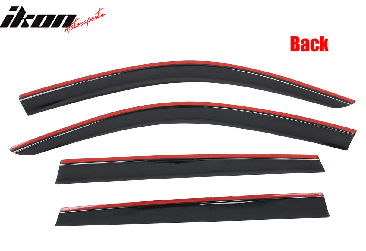 2019-2025 BMW G05 X5 Low Profile Style Tape on Window Visors Guards