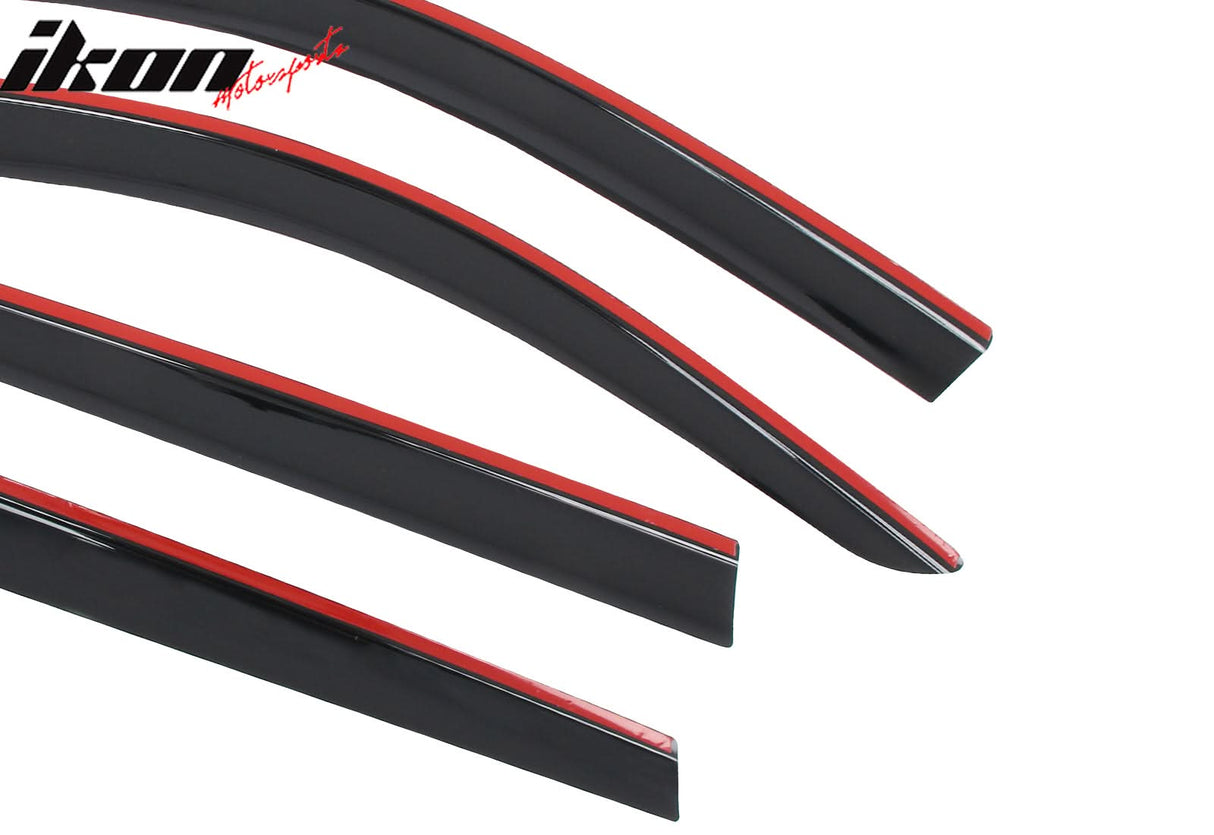 2019-2025 BMW G05 X5 Low Profile Style Tape on Window Visors Guards