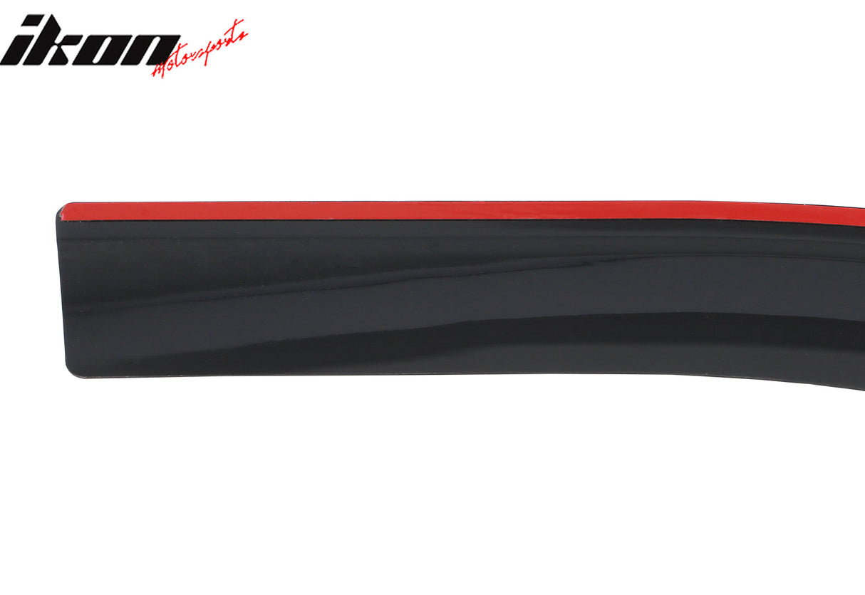 2019-2025 Silverado & Sierra Crew Cab Low Profile Style Window Visors