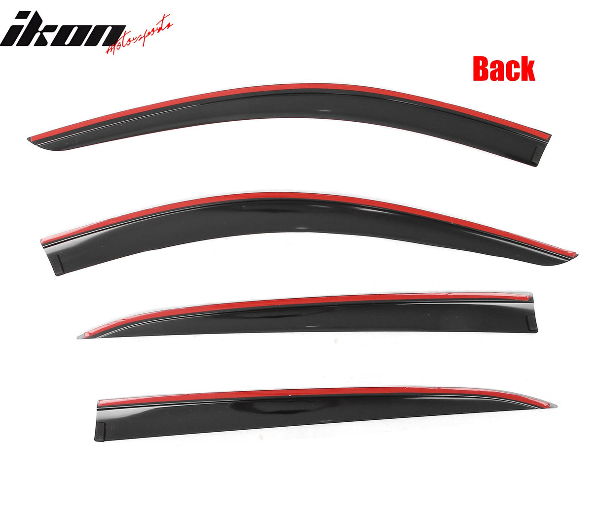 2019-2025 Cadillac XT4 Low Profile Style Tape on Window Visors Guards