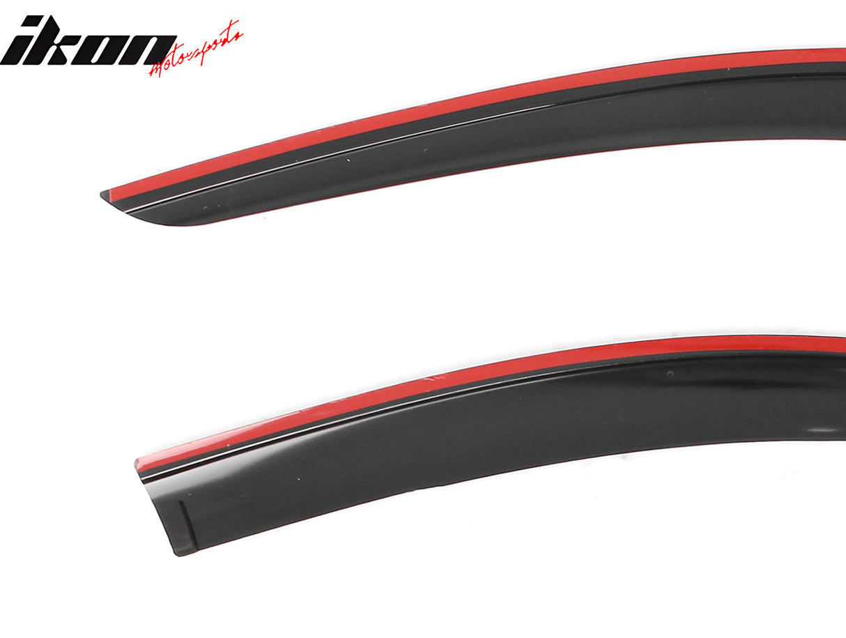 2019-2025 Cadillac XT4 Low Profile Style Tape on Window Visors Guards