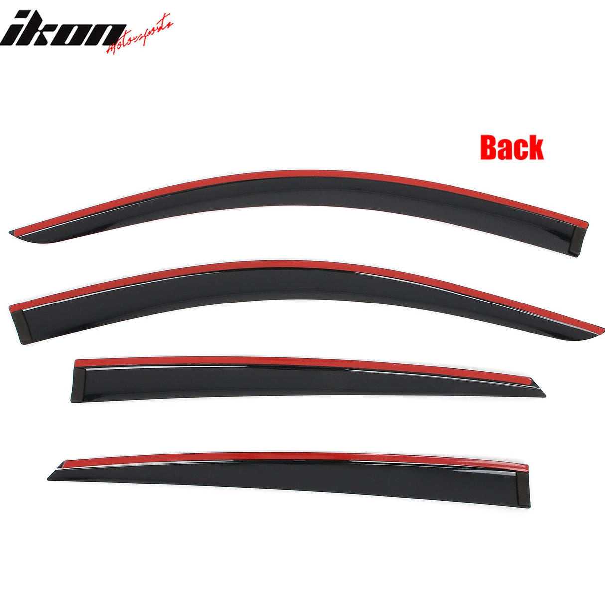 2021-2024 Ford Mustang Mach-E Low Profile Style Tape on Window Visors
