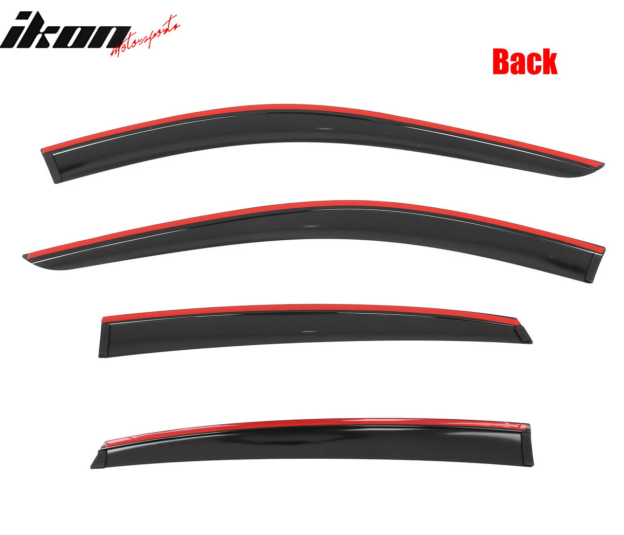 2022-2025 Infiniti QX55 Low Profile Style Tape on Window Visors Guards