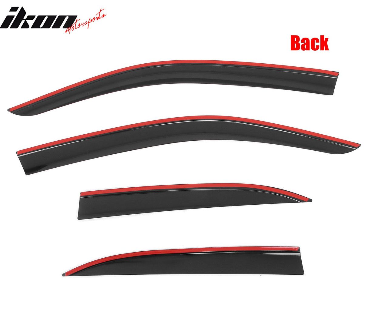 2019-2025 Lexus UX-Series Low Profile Style Tape on Window Visors