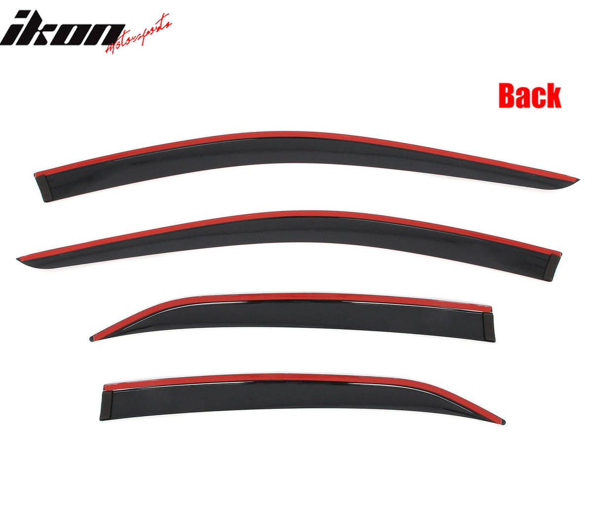 2018-2024 Toyota Camry Low Profile Style Tape on Window Visors Guards