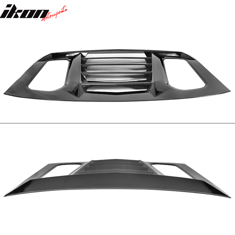 2016-2024 Chevy Camaro IKON V2 Style Window Louver ABS