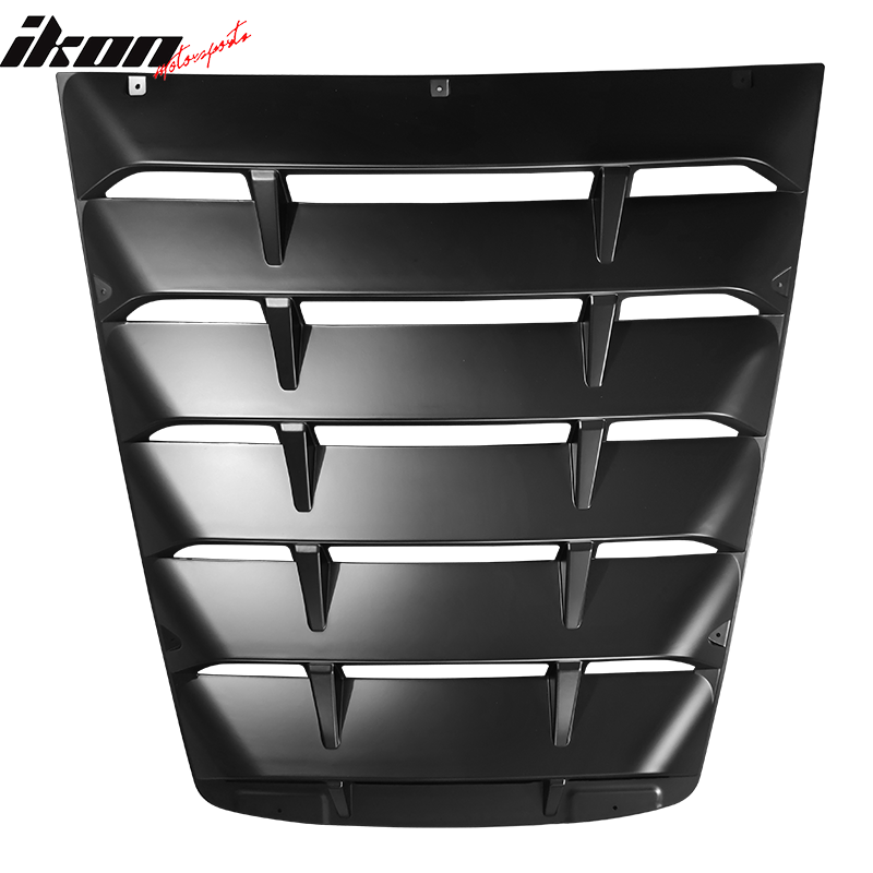 2014-2019 Chevy Corvette C7 Classic Style Side Rear Window Louvers ABS