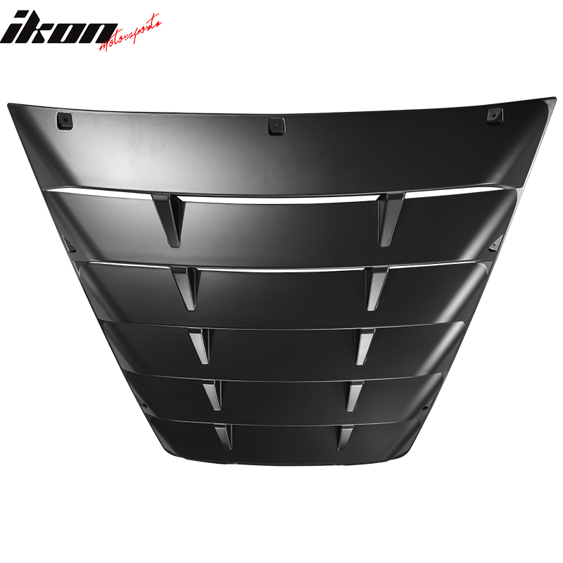 2014-2019 Chevy Corvette C7 Classic Style Side Rear Window Louvers ABS