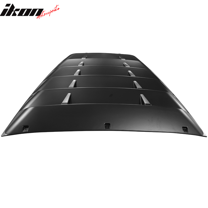 2014-2019 Chevy Corvette C7 Classic Style Side Rear Window Louvers ABS