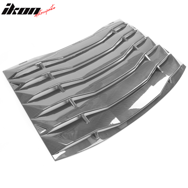 2011-2023 Dodge Charger V1 Side & Rear Window Louver Cover CF Print