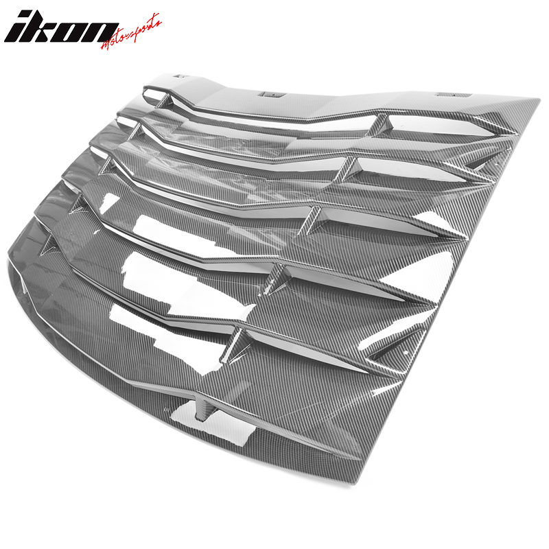 2011-2023 Dodge Charger V2 Side & Rear Window Louver Cover CF Print