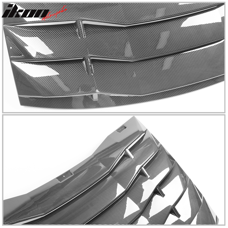 2011-2023 Dodge Charger IKON Style Window Louver ABS