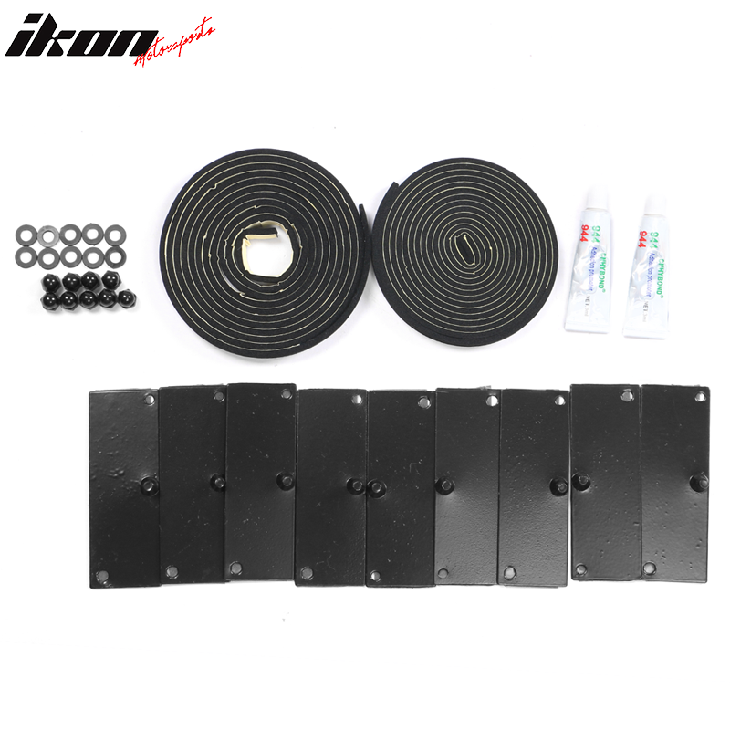 2011-2023 Dodge Charger IKON Style Window Louver ABS