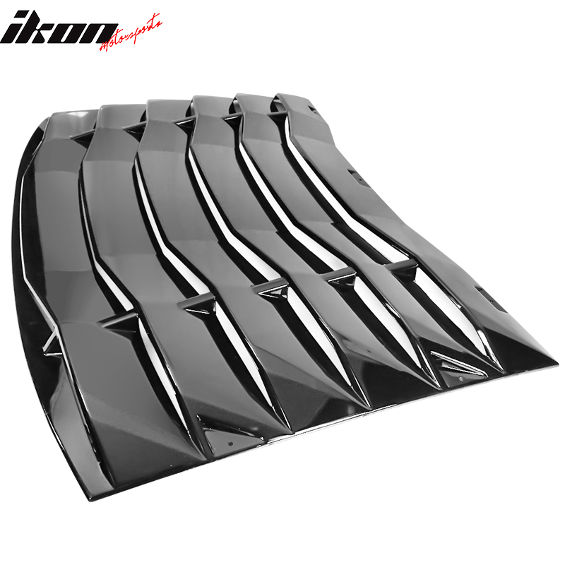 2011-2023 Dodge Charger IKON Style Window Louver ABS