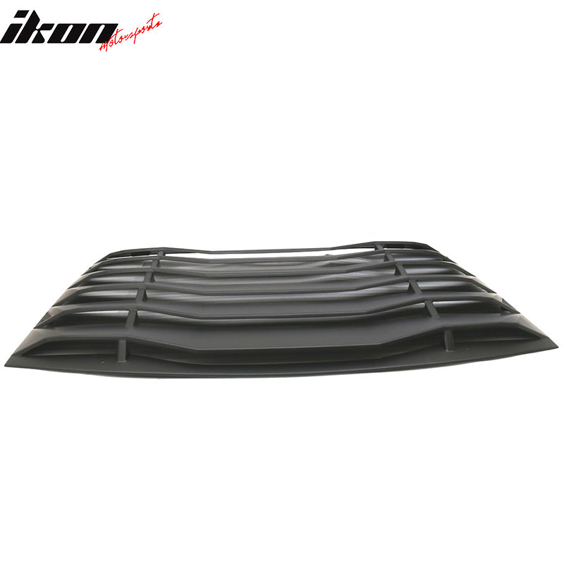 2011-2023 Dodge Charger Unpainted Rear Window Louver Side Vent ABS PP
