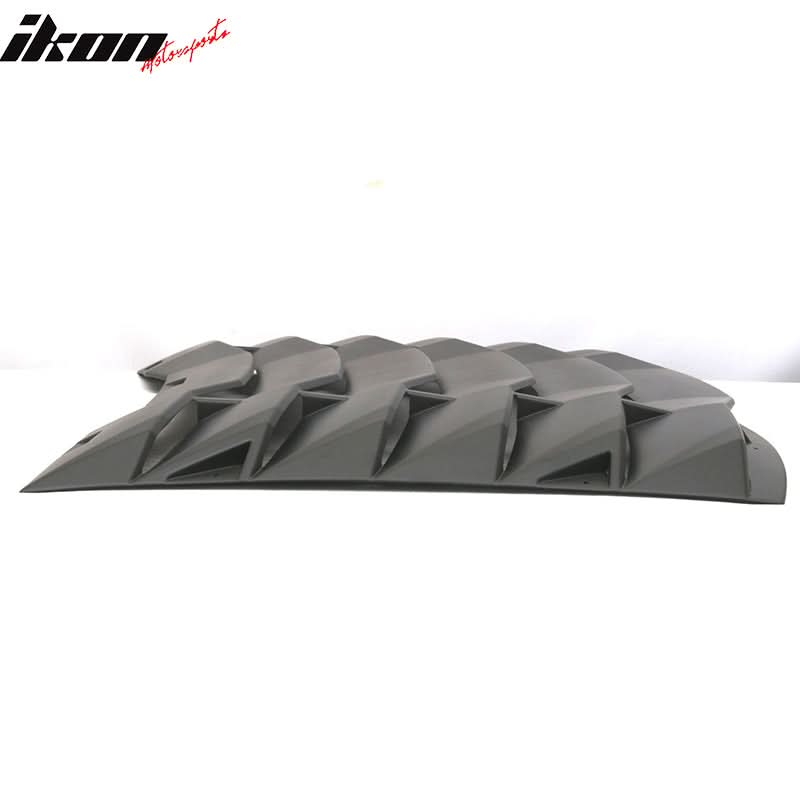 2011-2023 Dodge Charger Unpainted Rear Window Louver Side Vent ABS PP