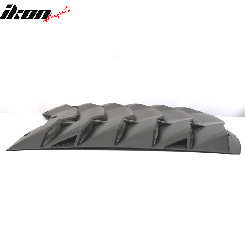 2011-2023 Dodge Charger IKON Style Window Louver ABS