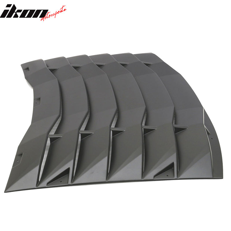 2011-2023 Dodge Charger IKON Style Window Louver ABS