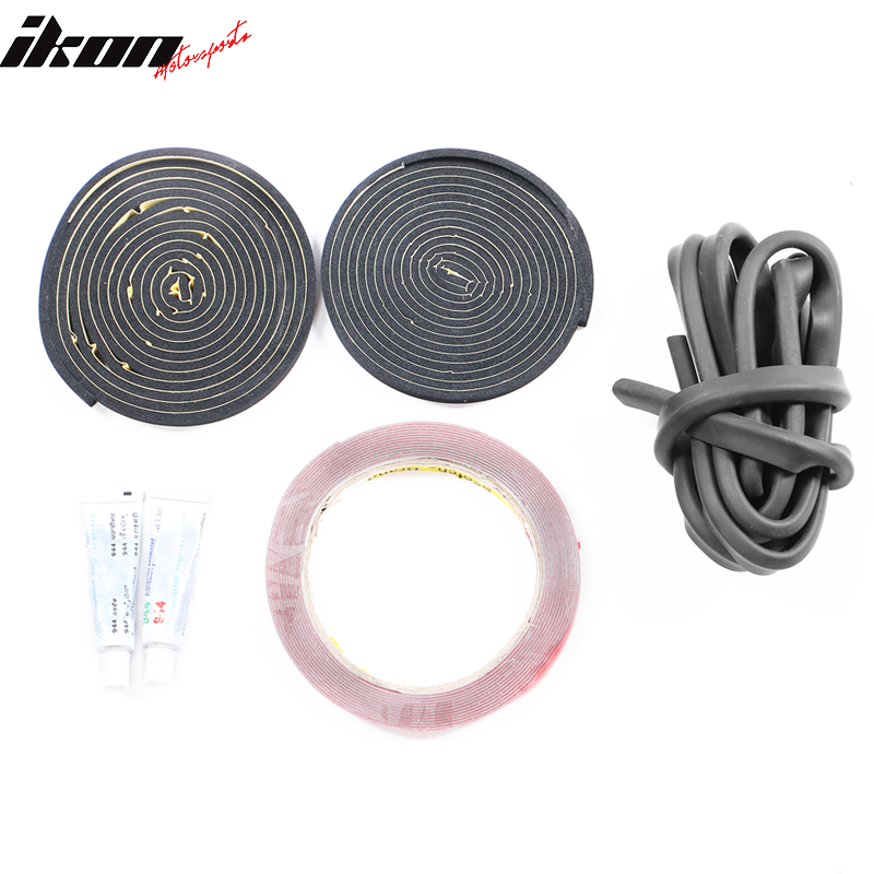 2008-2023 Dodge Challenger V2 Style Window Louver Gloss ABS