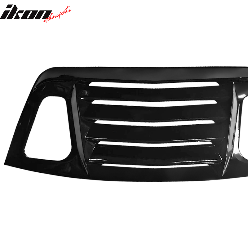 2008-2023 Dodge Challenger V2 Style Window Louver Gloss ABS