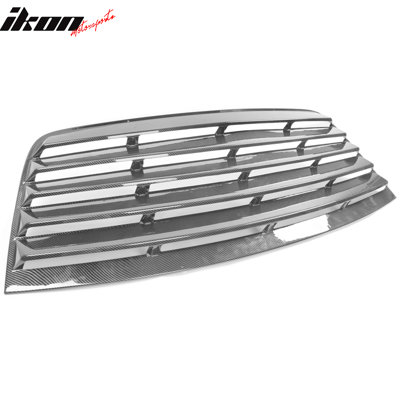 2008-2023 Dodge Challenger XE Style CFL Rear Side Window Louver Scoops