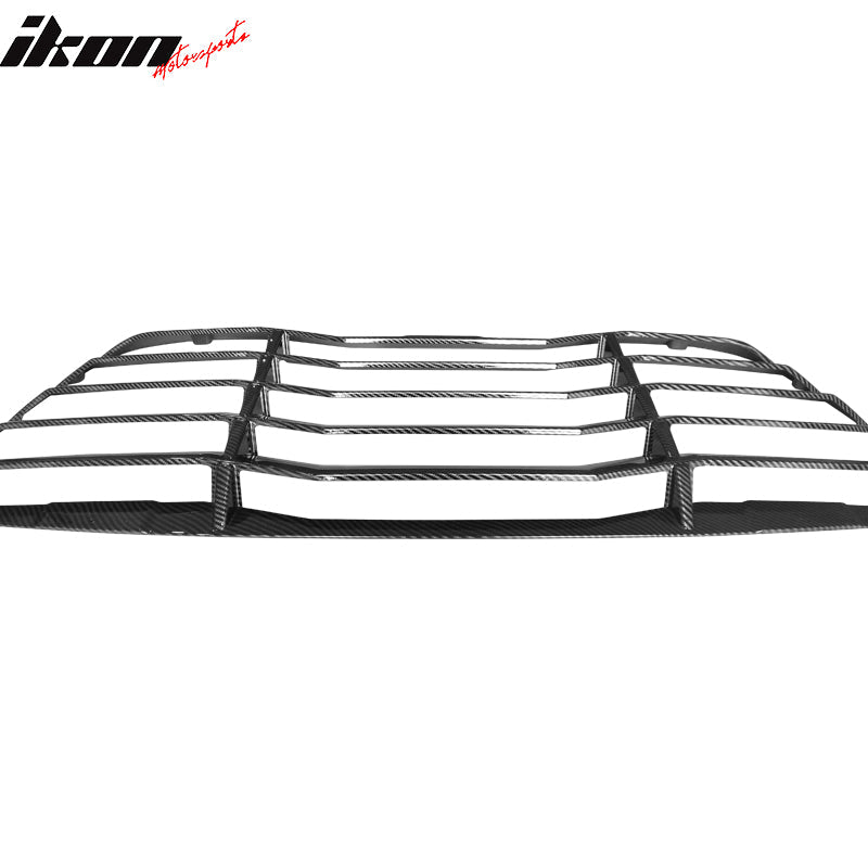 2008-2023 Dodge Challenger V2 Style Rear Window Louver PP